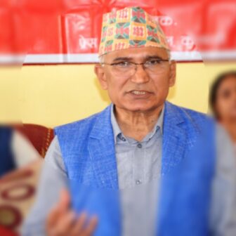 एमाले अब भीम रावलको तमासा हेरेर बस्न सक्दैनः विष्णु पौडेल
