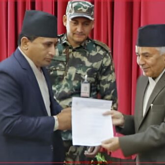 राष्ट्रपति पौडेललाई ग्यास विक्रेता महासंघ पदाधिकारीको बधाई