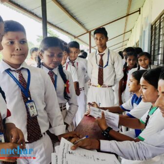 मिनिल्याण्ड स्कुलले निर्वाचन प्रणालीद्वारा बिद्यालयको क्याप्टेन र भाइस क्याप्टेन चयन गऱ्यो