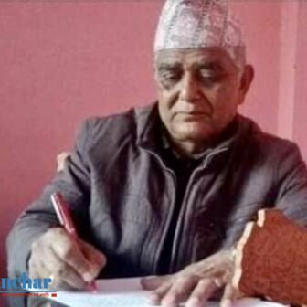 मोरङको रतुवामाई नगरपालिका वडा नं. ६ का वडाध्यक्षले श्रीमतिलाई बृद्धभत्ता दिलाए