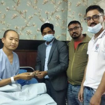 हिमालीसंचारकर्मी संजीव राईलाई चलचित्र पत्रकार संघको सहयोग