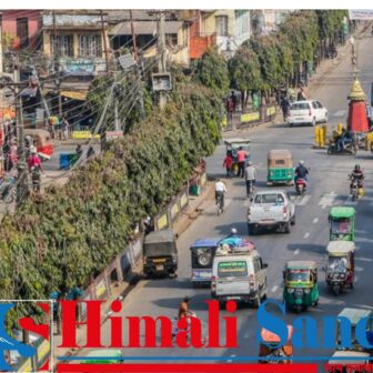 हेटौंडामा २५ मिटर सडक बिस्तार  गर्ने योजना केही समयलाई रोकियो