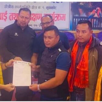नुवाकोटका यूवाहरूलाई समेट्दै तरूण दल केन्द्रिय सदस्य गुरूङ