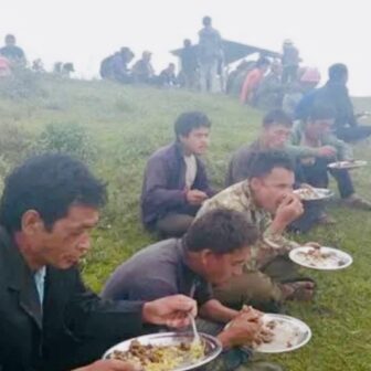 धरान, झापापछि खोटाङमा गोरु काटेर सामुहिक भोजन