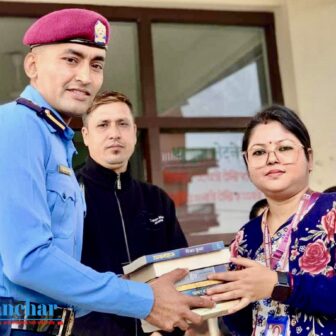 मोरङको रंगेलीमा प्रहरीसँग विधार्थी कार्यक्रममा मिलिल्याण्ड बोर्डिङ स्कुलको सहभागिता