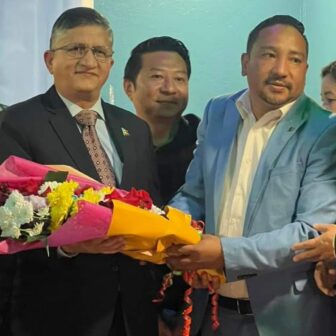 कुवेतमा नवनियुक्त नेपाली राजदूत घनश्याम लम्सालको स्वागत