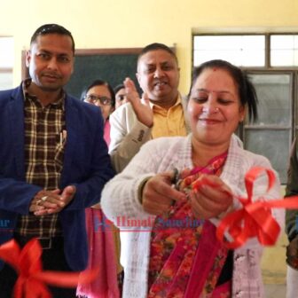 छात्राहरुका लागि विद्यालयको चेन्जिङ रुम स्थापना