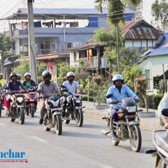 मोरङमा सहकारी दिवसको अबसरमा मोटरसाइकल ऱ्याली
