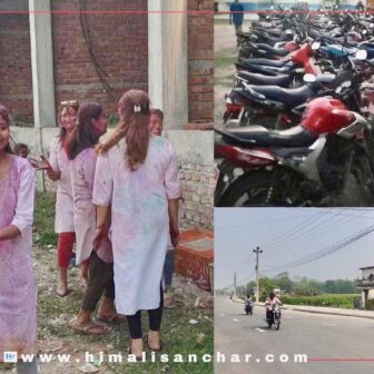 रंगेली प्रहरीले होली पर्वमा ७३ वटा मोटरसाइकल नियन्तरण गऱ्यो