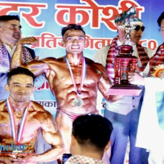 विनोद कुमार नेपाली बने पाँचौं मिस्टर कोशी