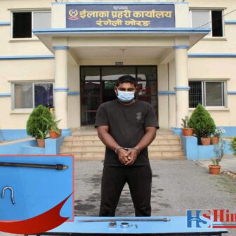 डाईनियाको सुनचाँदी पसल चोरी गर्ने एक युवा पक्राउ