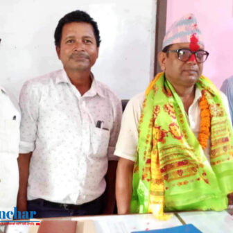 जनता क्याम्पस रंगेलीका प्राचार्य  खतिवडाको बिदाइ