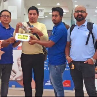 कुवेतबाट नेपाल पैसा पठाउँदा भाग्यशाली उपहार योजनामा निमबहादुर थापा