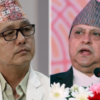 पूर्वराजा ज्ञानेन्द्र शाहसँग राप्रपा अध्यक्ष लिङ्देनको भेट