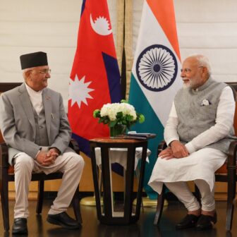 प्रधानमन्त्री ओलीसँगको भेटपछि मोदीले भने- हामी नेपाल-भारत सम्बन्धलाई अझ गति दिन चाहन्छौं