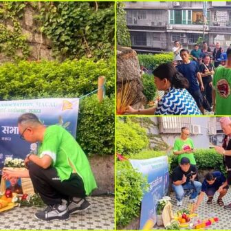 मकाउमा स्वर्गिय सन्जिब राईको सम्झनामा श्रद्धाञ्जली सभाकाे आयोजना