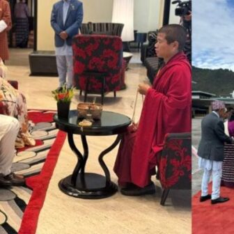 राजपरिवार भुटानमा: भुटानी राजकुमारीले गरिन स्वागत