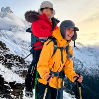 कोरियाली अभिनेत्री योङले गरिन् छोरासहित मार्दी हिमालको आरोहण