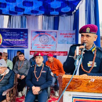 अल्पसंख्यकसँग प्रहरी कार्यक्रम सम्पन्न