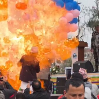 पोखरामा बेलुन विस्फोट: भारतीय नागरिक पक्राउ