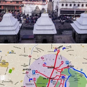 महाशिवरात्रि पर्वको अवसरमा काठमाडौँमा कडा ट्राफिक व्यवस्थापन, ८९० जना प्रहरी परिचालन