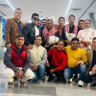 रास्वपा प्रवास विभागको भेला शिशिर खनाल र प्रवास सम्पर्क  सचिब राज पन्थीले सम्बोधन गर्ने
