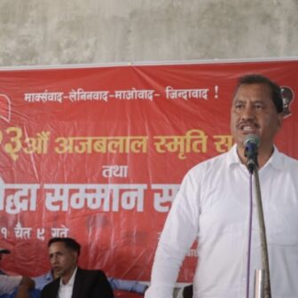 विप्लव सीले मधेसमा सहिद अजबलाल यादवको सम्झनामा पाँच महत्वपूर्ण कार्य गरे