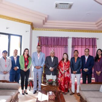 एनआरएनए महाधिवेशनका लागि राष्ट्रपति पौडेललाई निमन्त्रण