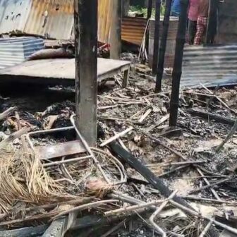 रंगेलीमा आगलागी हुँदा ६ लाख बराबरको क्षति