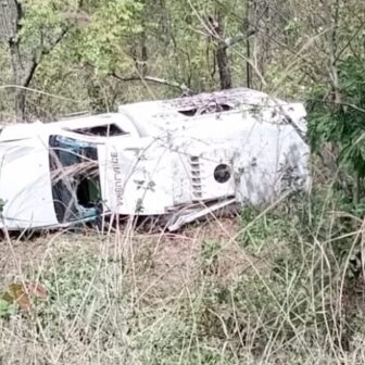 रामेछापबाट शव लिएर काठमाडौं आउँदै गरेको एम्बुलेन्स दुर्घटना, तीन जना घाइते