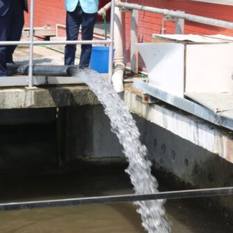 काठमाडौंमा रिबर्मा खोलाको पानी वितरण सुरु, मेलम्ची आयोजनाको पुनरागमन