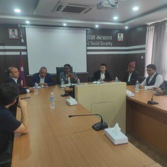 नेपाली श्रमिकका समस्या समाधानबारे एनआरएनए प्रतिनिधिमण्डल र श्रम मन्त्रीबीच गहन छलफल