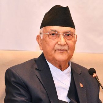 ओली बिना नै एमालेको स्थापना दिवस कार्यक्रम