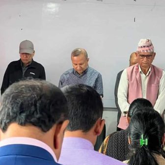एमालेद्वारा जेन–जी आन्दोलनका शहीदप्रति श्रद्धाञ्जली
