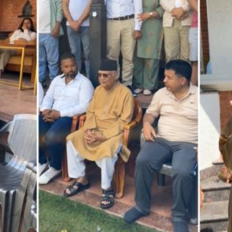 केपी ओली लामो समयपछि सार्वजनिक, नेता–कार्यकर्तासँग भेटघाट