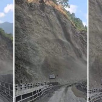 तुइनखोलामा फेरि ठूलो पहिरो, राजमार्ग पूर्ण अवरुद्ध