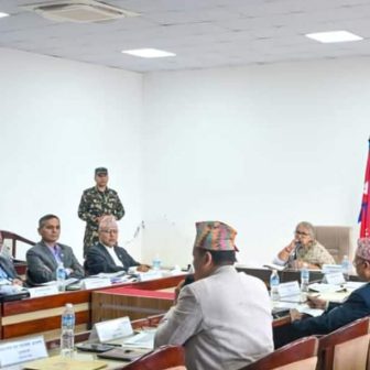 सिंहदरबारमा राष्ट्रिय विपद् व्यवस्थापन परिषद्को बैठक, राहत प्याकेजमा छलफल