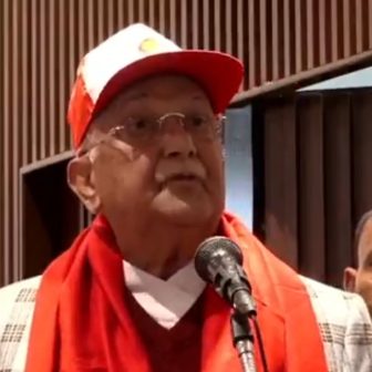ओलीको स्पष्टीकरण: ‘युथ भोलेन्टियर फोर्स’ शान्ति र सुव्यवस्थाका लागि हो