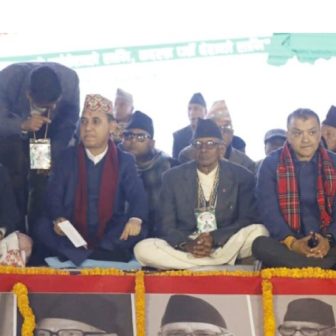 गगन थापाले बन्दसत्रमा पेस गरे कांग्रेसको राजनीतिक प्रतिवेदन