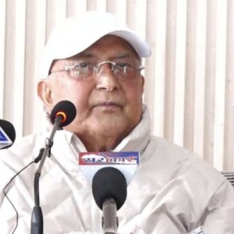 एमाले अझै तेस्रो शक्ति : केपी शर्मा ओली